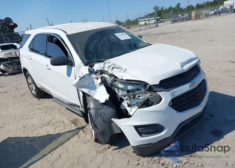 2016 Chevrolet Equinox Ls из США, поврежденный, VIN 2GNALBEKXG1123053